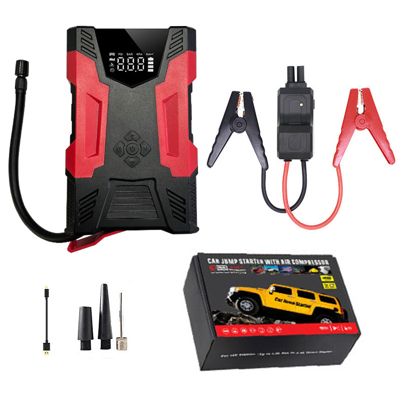 JumpForce Pro 12V | High-Power Jump Starter with Built-In Air Compressor