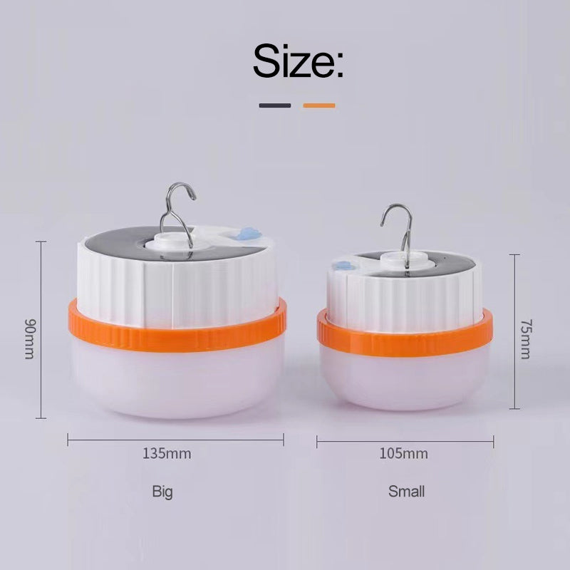 CampBeacon 360° LED Lantern | USB-C Rechargeable Hanging Emergency Light