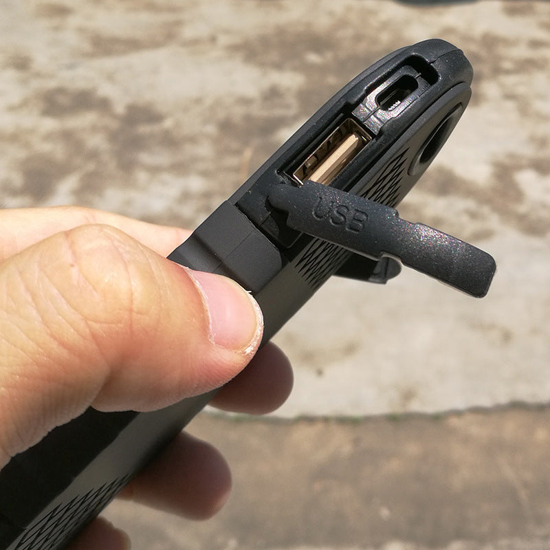 PowerLink Outdoor Charger | Solar + Hand-Crank Power Bank (10,000mAh)