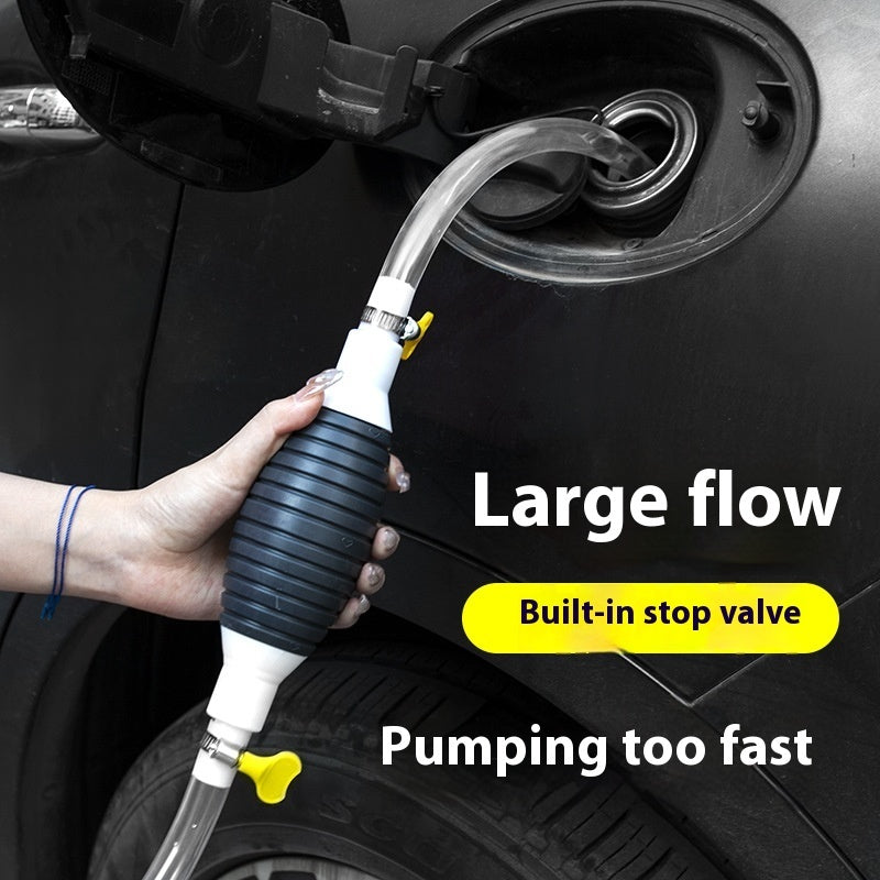 FluidFix Emergency Siphon | Manual Oil & Gas Transfer Pump