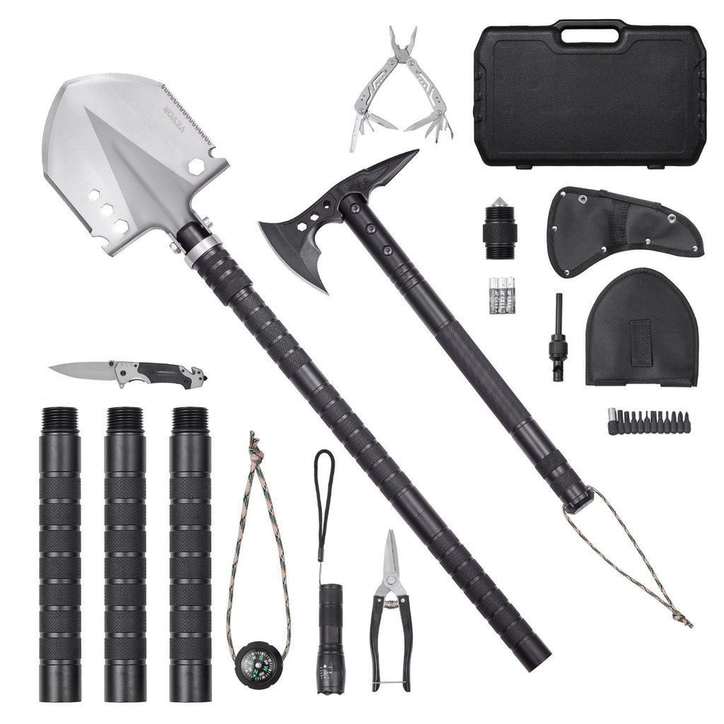 MultiForce 28-in-1 | Ultimate Survival Shovel with Axe & Multi-Tools