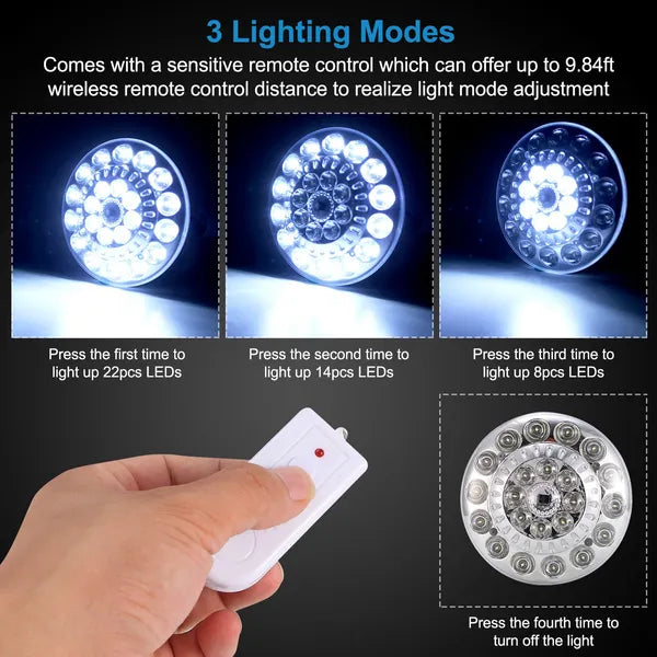 SolarGlobe Camping Light | Solar-Powered LED Bulb Lantern