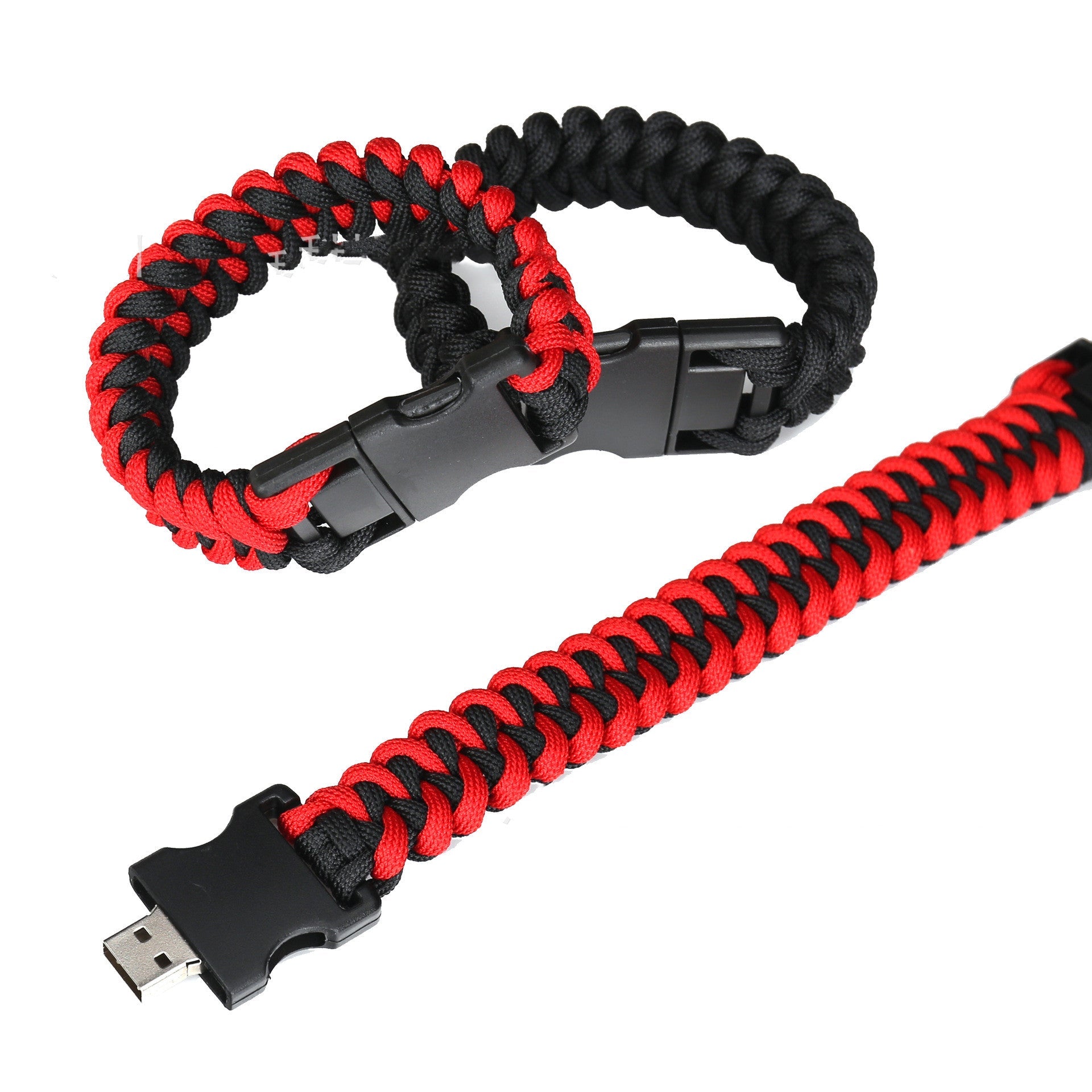 TactiCord Survival Bracelet | 550 Paracord with Fire Starter & Compass