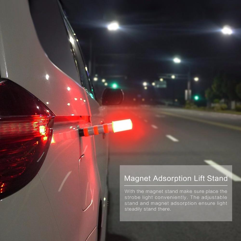 RoadSafe LED Flare Kit | 3-Pack Magnetic Emergency Warning Lights
