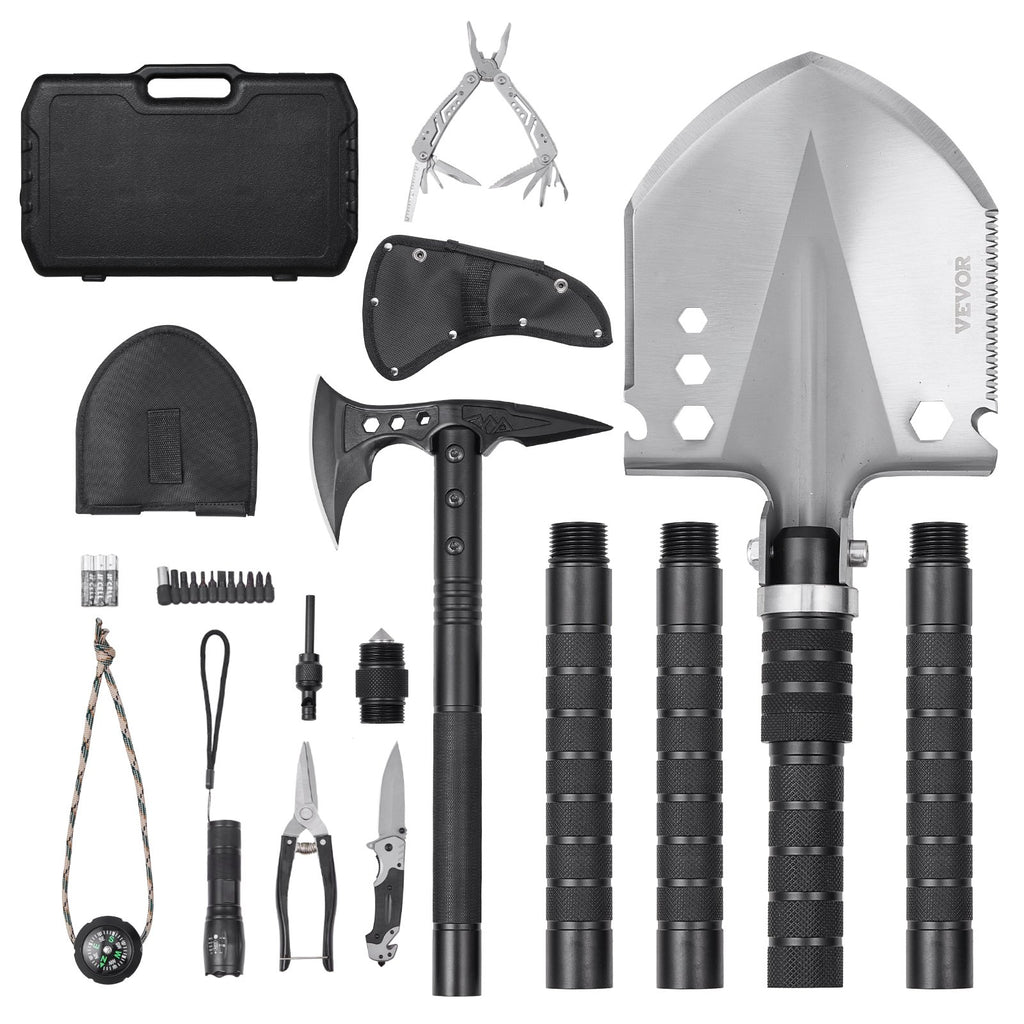 MultiForce 28-in-1 | Ultimate Survival Shovel with Axe & Multi-Tools
