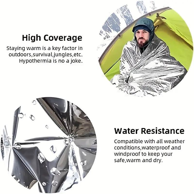 ThermaPack 8-Pack | Emergency Mylar Survival Blankets (Value Bundle)