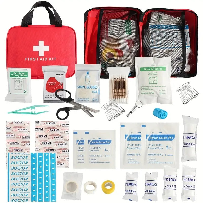 RapidCare Trauma Bag | Large Medical Rescue Kit for Vehicles & Outdoor