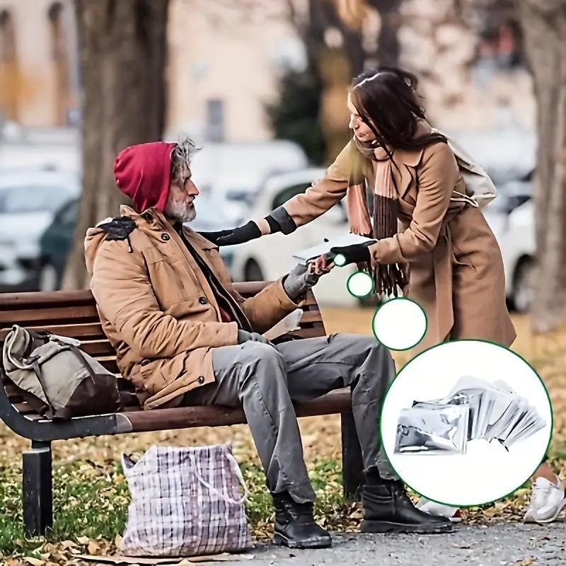 ThermaPack 8-Pack | Emergency Mylar Survival Blankets (Value Bundle)