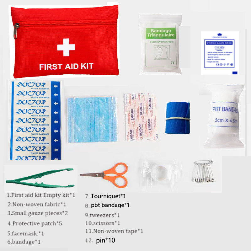 RapidCare Trauma Bag | Large Medical Rescue Kit for Vehicles & Outdoor