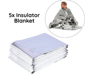 DualGuard Thermal Blanket | Double-Sided Silver Emergency Survival Wrap