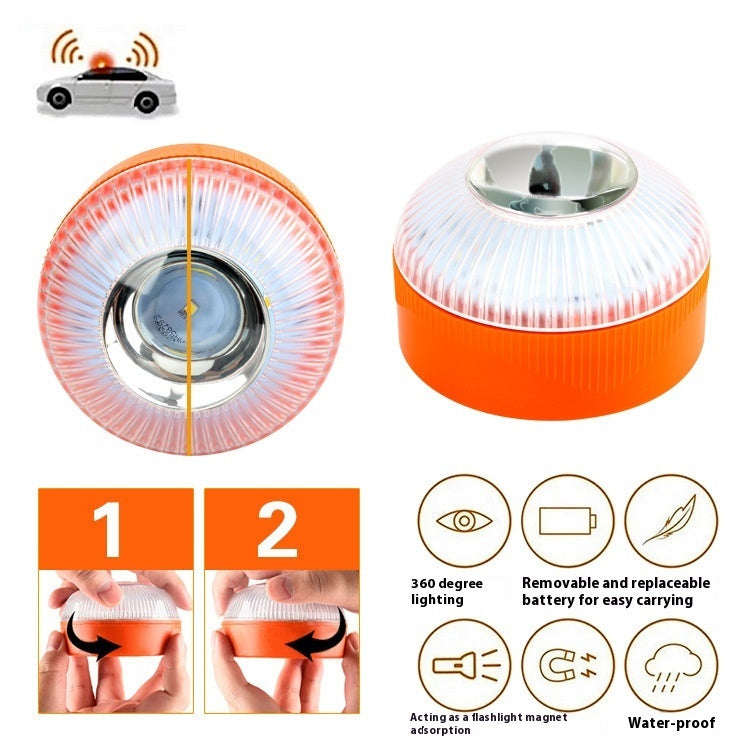 RoadGuard V16 Smart Beacon | LED Emergency Roadside Warning Light