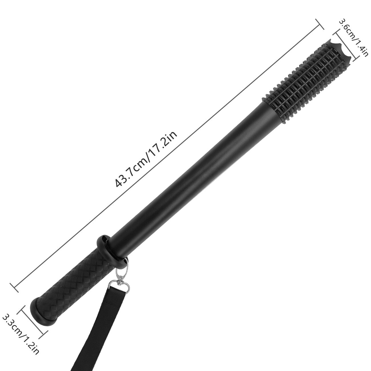 Baseball LED Flashlight Rechargeable Torch Spotlight Emergency Security Work Light 3 Lighting Modes 3500000LM