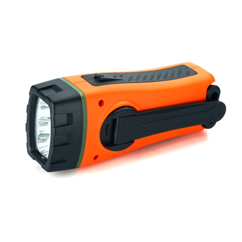GuardForce 5-in-1 Emergency Radio | Solar Hand-Crank Weather Alert System