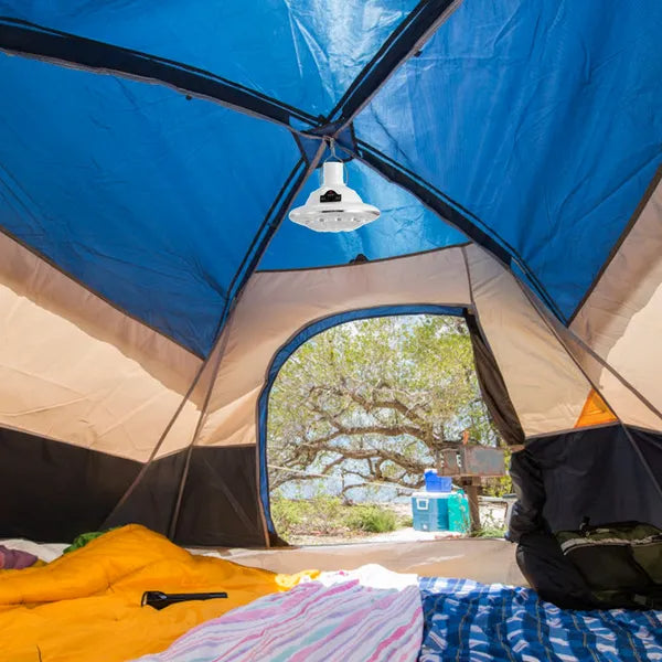 SunBurst Solar Lantern | Portable LED Camping Light with USB Charging